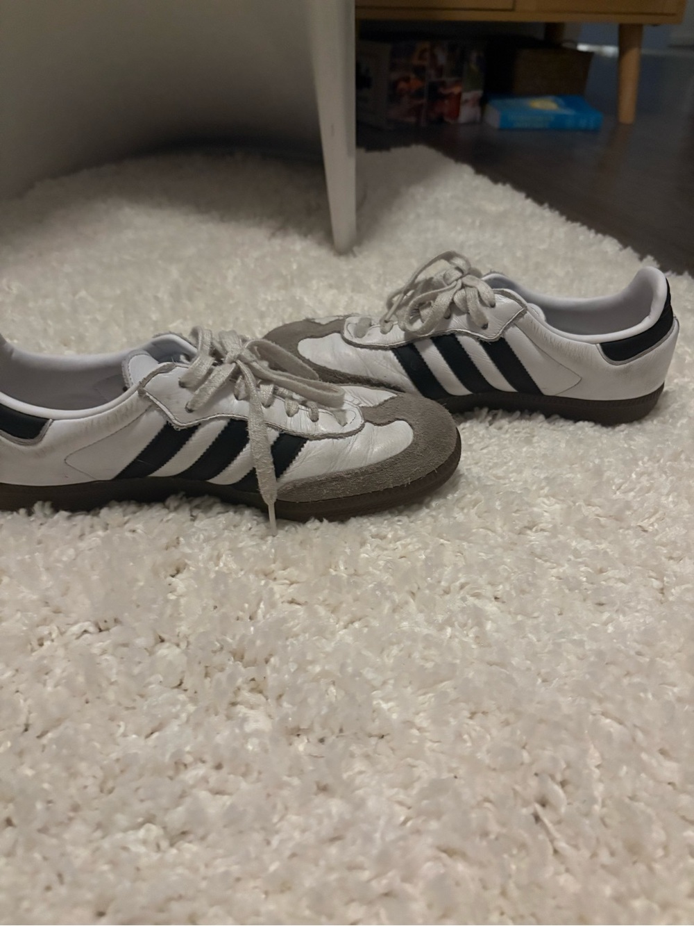 Adidas Sambas Black and White